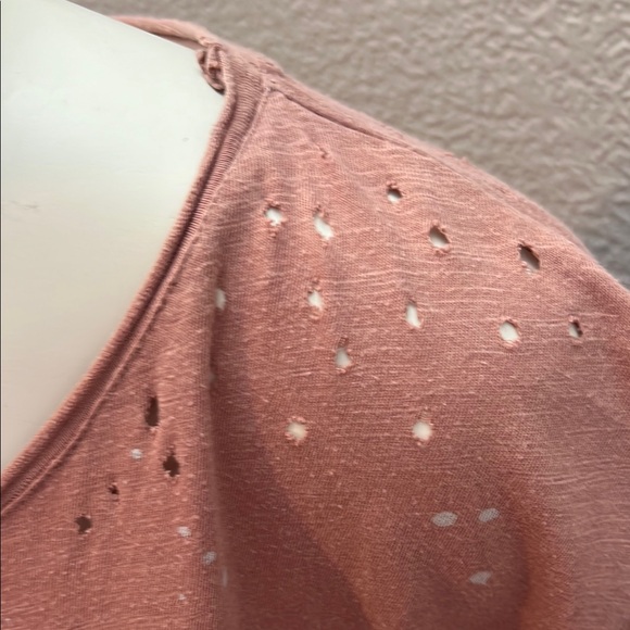 Magnolia Pearl Peace Love Surf Distressed Graphic T-Shirt - Picture 6 of 8